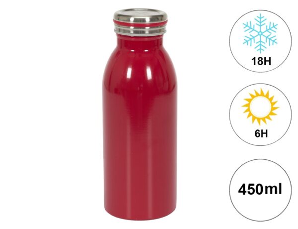 Θερμός INSULATED TRAVEL BOTTLE 45CL RED KA4806