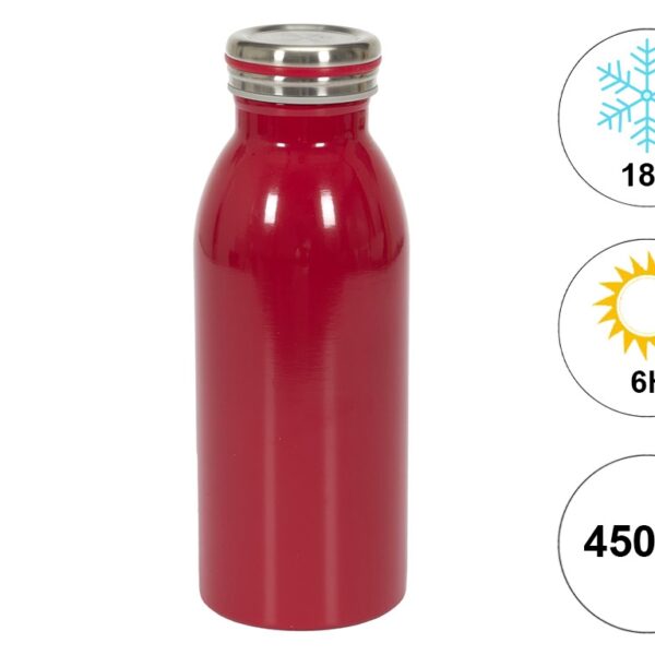 Θερμός INSULATED TRAVEL BOTTLE 45CL RED KA4806