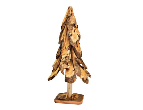 Διακόσμηση & DECO Σε Εορταστικό Πνεΰμα FIR TREE MADE OF WOOD NATURAL