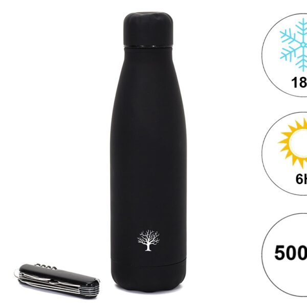 Θερμός INSULATED WATER BOTTLE AND MULTIUSE KNIFE SET KA54