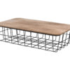 Οργάνωση Κουζίνας BASKET METAL H &AMP; S COLLECTION WITH MDF TOP MA10001