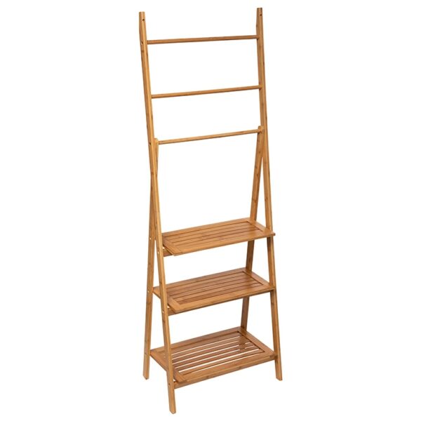 Έπιπλα Μπάνιου TOWEL RACK SHELF BAMBOO 161049