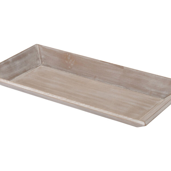 Δίσκοι DECO TRAY 40X20CM GREY WASH ACC670630