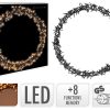 Χριστουγεννιάτικα Φωτεινά Στοιχεία RING 48CM 400LED E. WARM WHITE AX8107010