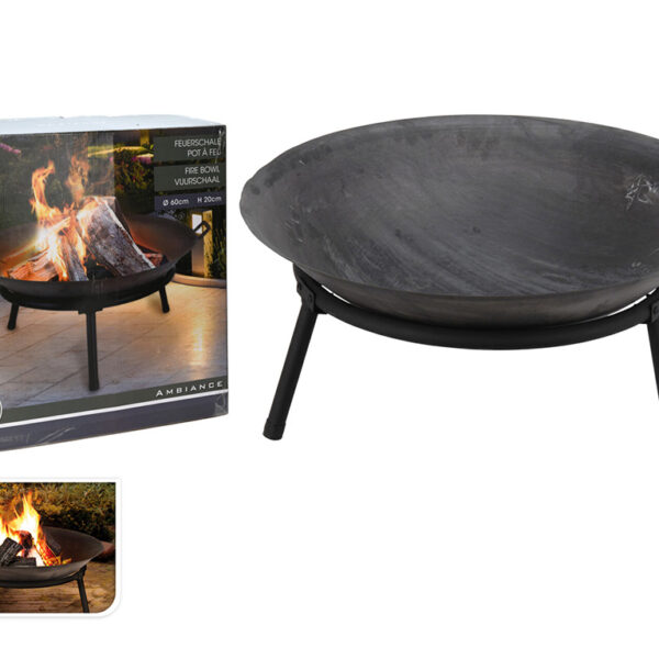 Τζακια Και Εστίες Φωτιάς Βεράντας – Κήπου FIRE BOWL CAST IRON DIAMETER 50CM C83000020