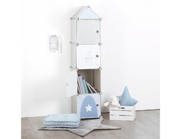 Παιδικό Δωμάτιο & Διακόσμηση GREY STORAGE COLUMN ATMOSPHERA FOR KIDS 127161B