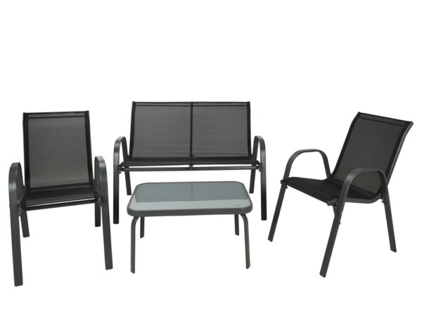 Έπιπλα Κήπου & Βεράντας GARDEN FURNITURE 4PCS DARK GRE X60100100