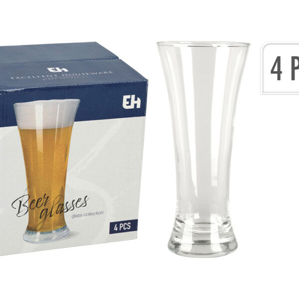 Ποτήρια, Κοΰπες & Κανάτες BEER GLASS EH SET OF 4 320ML YE6000530