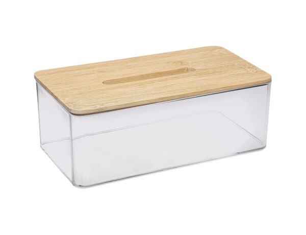 ORGANIZERS & Θήκες Τακτοποίησης TISSUE BOX SELENA BAMBOO 174684