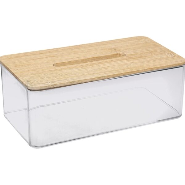 ORGANIZERS & Θήκες Τακτοποίησης TISSUE BOX SELENA BAMBOO 174684