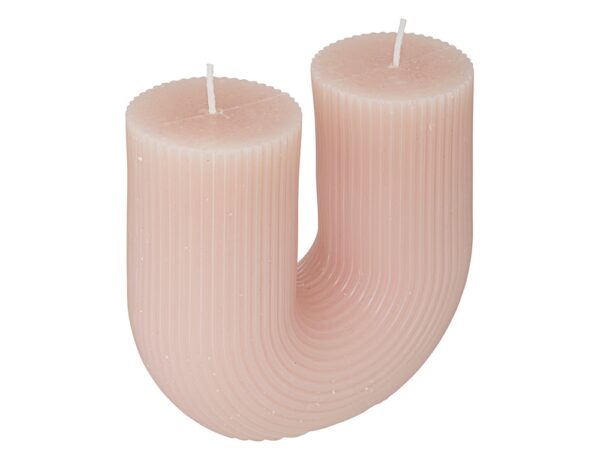 Κεριά & Κηροπήγια DEMI PINK U CANDLE 196048G