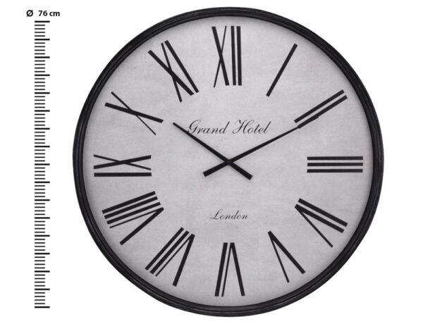 Ρολόγια Εσωτερικοΰ Χώρου WALL CLOCK PP BLACK KL5000240