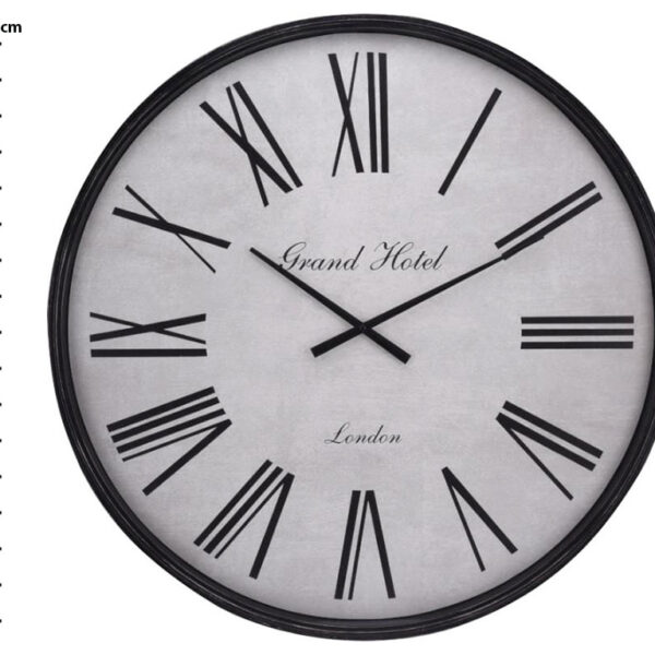 Ρολόγια Εσωτερικοΰ Χώρου WALL CLOCK PP BLACK KL5000240