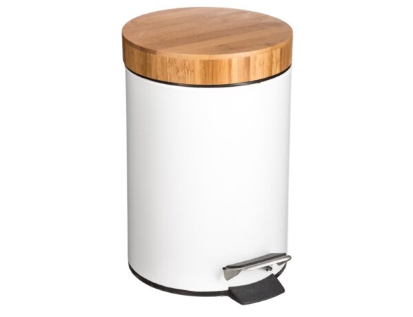 Αξεσουάρ Μπάνιου DUSTBIN 3L NATUREO WHITE 140801