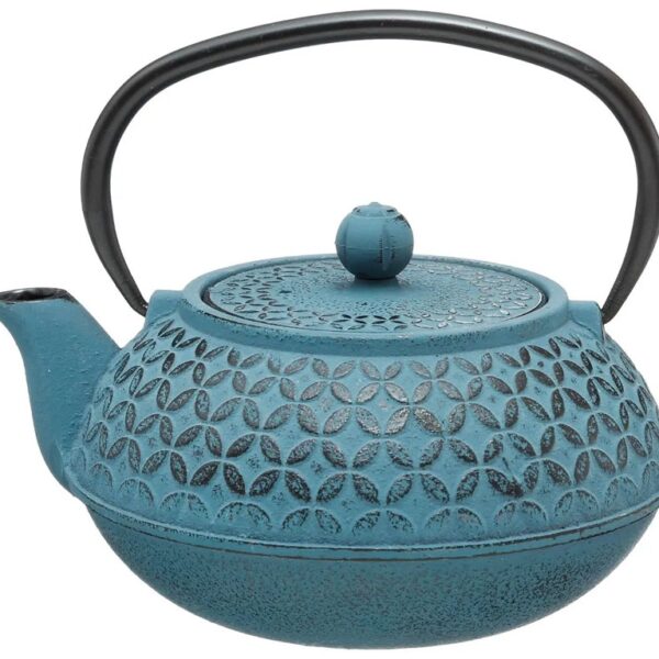 Για Το Τσάι Σας FLOWER BL CAST IRON TEAPOT 1L 140622