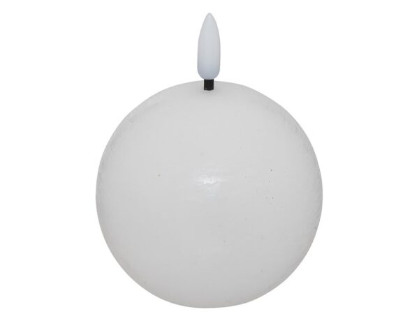 Κεριά Ατμοσφαιρικοΰ Φωτισμοΰ LED MOLIA WHI BALL LED CANDLE D8