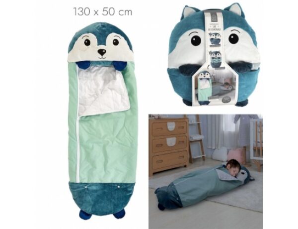 Παιδικό Δωμάτιο & Διακόσμηση WOLF CONVERTIBLE SLEEPING BAG 130X50CM TX9402