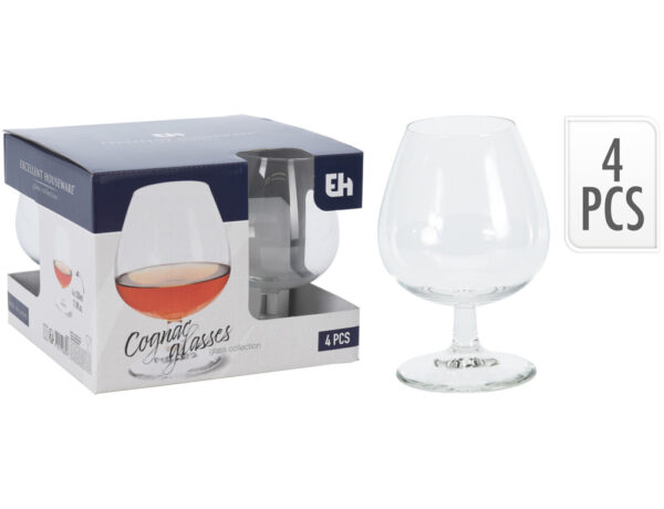 Ποτήρια, Κοΰπες & Κανάτες COGNAC GLASS EH 350ML⁄11.84OZ SET CC7001530