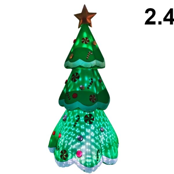 Εορταστική Διακόσμηση Μεγάλου Μεγέθους INFLATABLE XMAS TREE LED 240CM