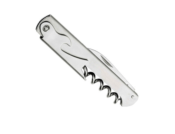 Ανοιχτήρια Χειρός WAITER&QUOT;S CORKSCREW BOJ STAINLESS STEEL + KNIFE 009