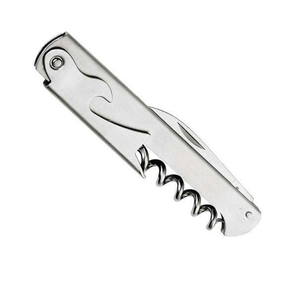 Ανοιχτήρια Χειρός WAITER&QUOT;S CORKSCREW BOJ STAINLESS STEEL + KNIFE 009