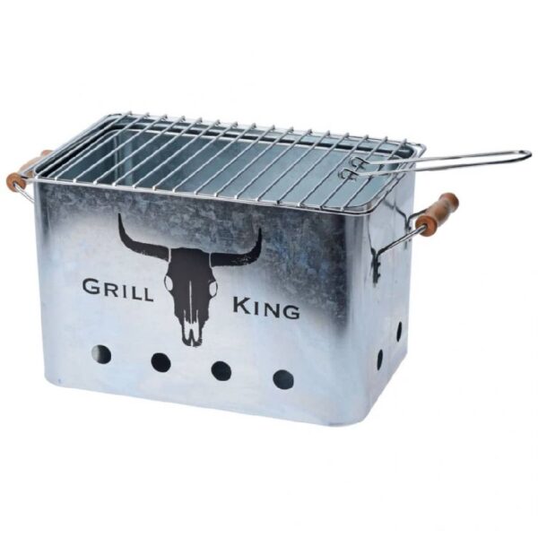 Ψησταριές ΒARBEQUE BBQ RECTANGULAR ZINC C80216100