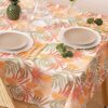 Τραπεζομάντηλα & Πετσέτες Δειπνου TABLECLOTH HINDI PRINT 140X240 ATMOSPHERA 163930C