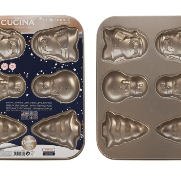 Φόρμα Για Κεικ CAKE MOULD LA CUCINA NON STICK 350X265MM 170113110