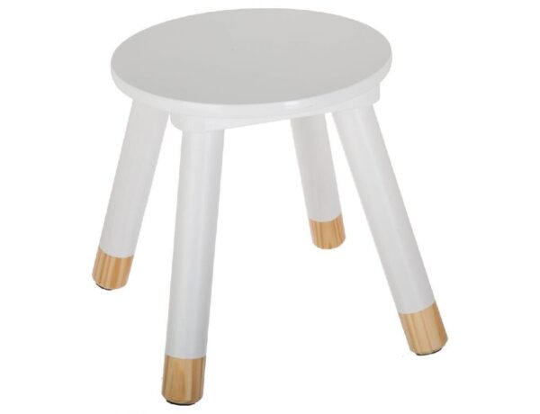 Παιδικό Δωμάτιο & Διακόσμηση WHITE SWEET STOOL ATMOSPHERA FOR KIDS 127143B