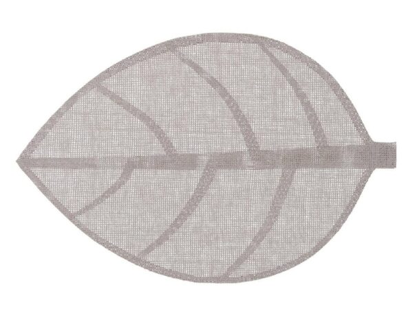 Σουπλά & Σουβέρ LEAF PLACEMAT 50X33 LIGHT GRAY 118842K