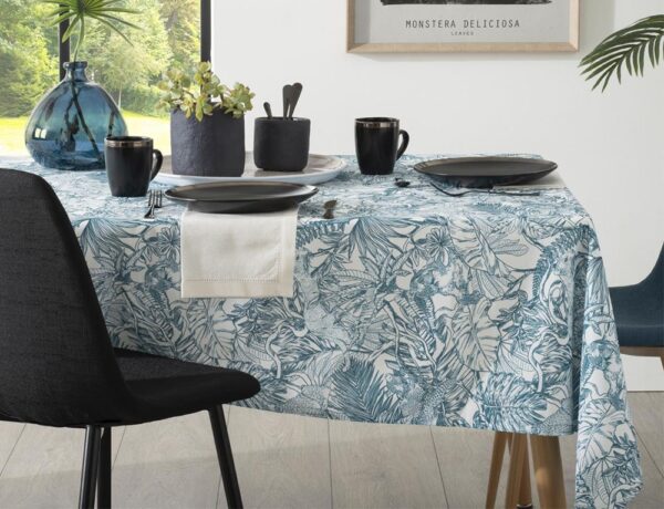 Τραπεζομάντηλα & Πετσέτες Δειπνου TABLECLOTH JUNGLEPRINT 140X240 ATMOSPHERA 163930H