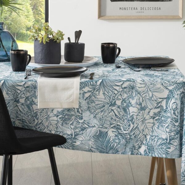 Τραπεζομάντηλα & Πετσέτες Δειπνου TABLECLOTH JUNGLEPRINT 140X240 ATMOSPHERA 163930H