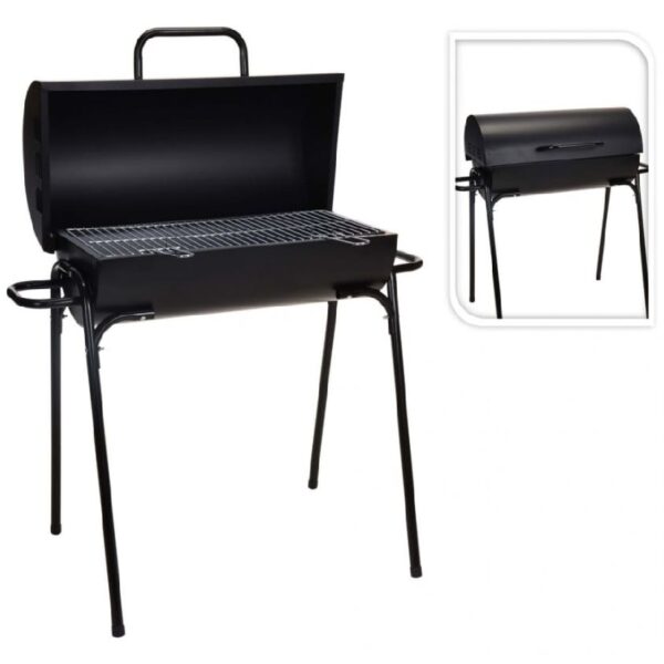 Ψησταριές ΒARBEQUE BBQ CYLINDER BLACK 33CM GS TUV C80216120