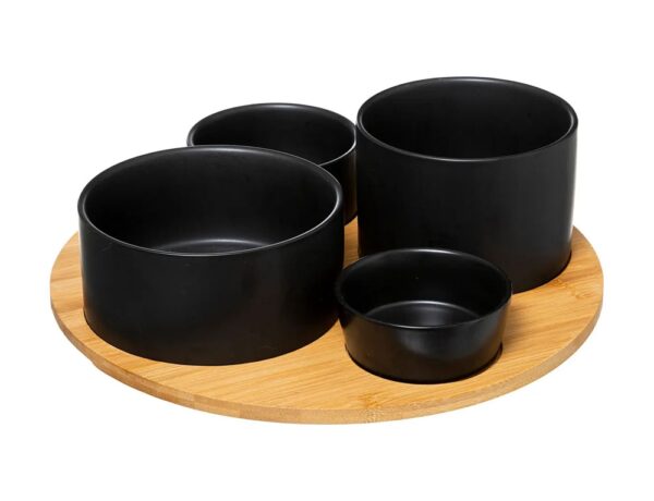 Οργάνωση Τραπεζιοΰ APPETIZER SET BLACK BAMBOO 5P 176917