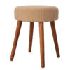 Σκαμπό & Πουφ STOOL 35X45CM RUST BROWN AAE340000