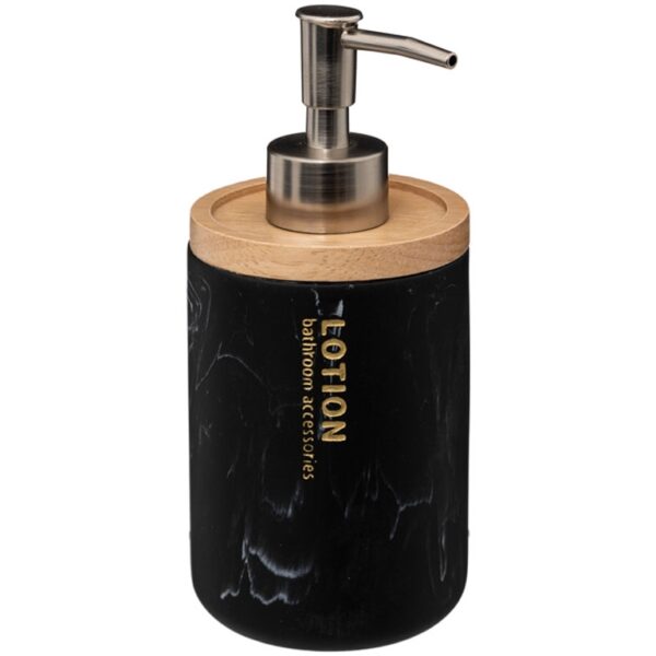 Αξεσουάρ Μπάνιου BLACK SOAP DISPENSER LEA 160939B